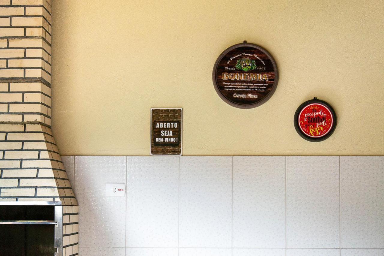 Incrivel Casa Com Churrasqueira Em Ubatuba, Sp 外观 照片